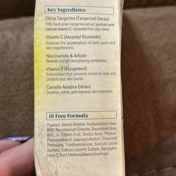 GOODAL Green Tangerine Vitamin‎ C Dark Spot Serum 1.01 fl oz. - Picture 6 of 9